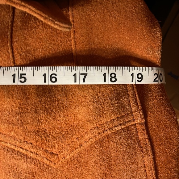 Montgomery ward vintage suede jacket preloved size 17/18 - Picture 10 of 10
